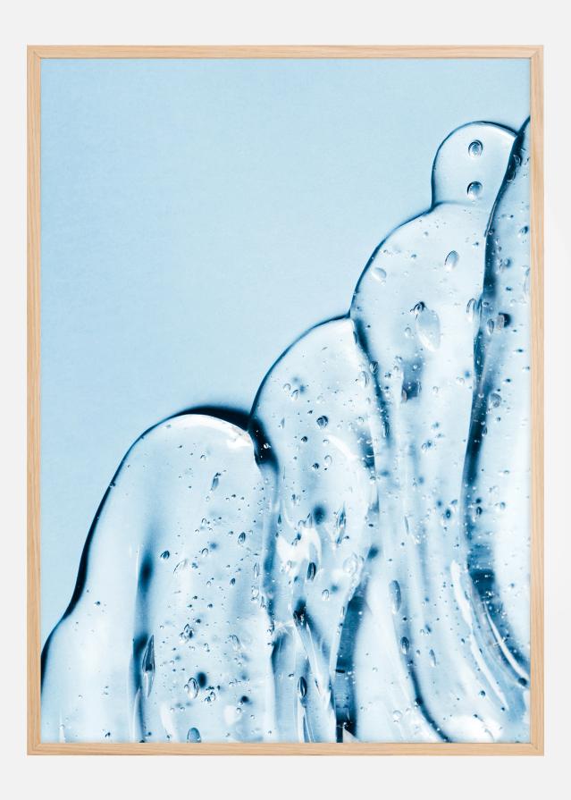 Blue Gel Póster
