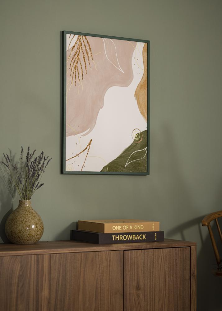 Marco E-Line Vidrio acrílico Verde 70x100 cm