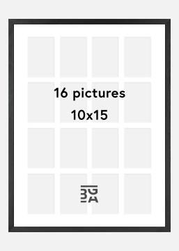 Black Wood - 16 Fotos collage