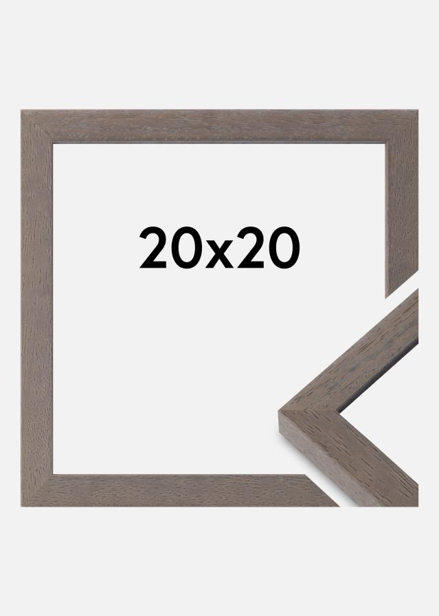 Marco Hermes Vidrio acrílico Gris 20x20 cm