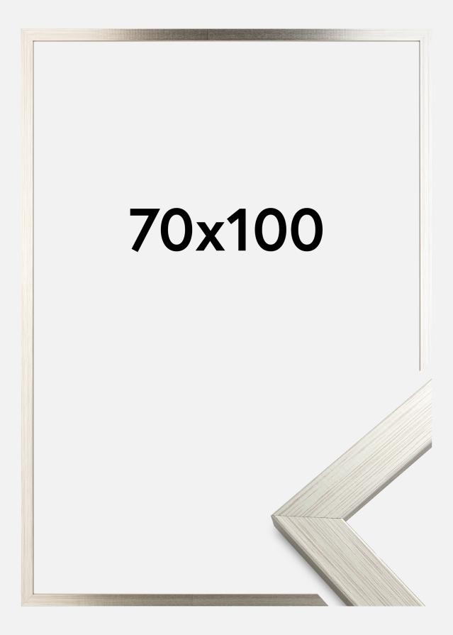 Marco Silver Wood Vidrio acrílico 70x100 cm