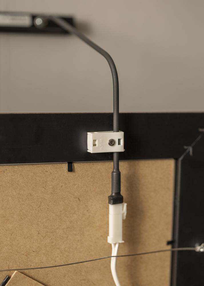 BLP 117 iluminación para marco 25 cm - Negro