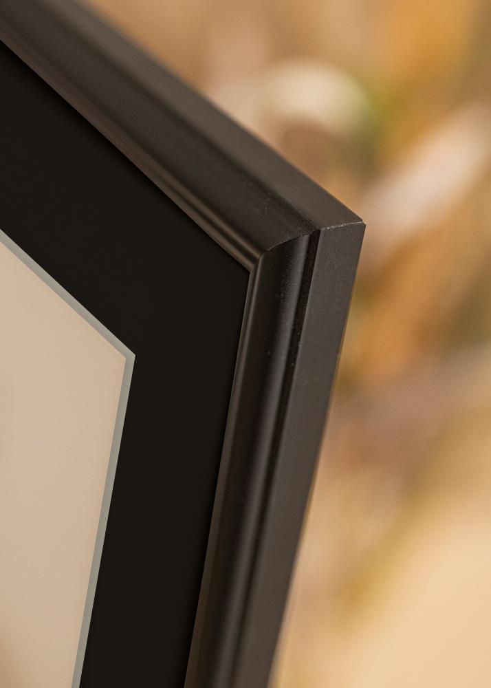 Marco Siljan Negro 60x60 cm - Paspartú Negro 50x50 cm