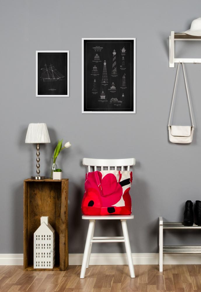 Pizarra- Fyrar - East Coast Póster