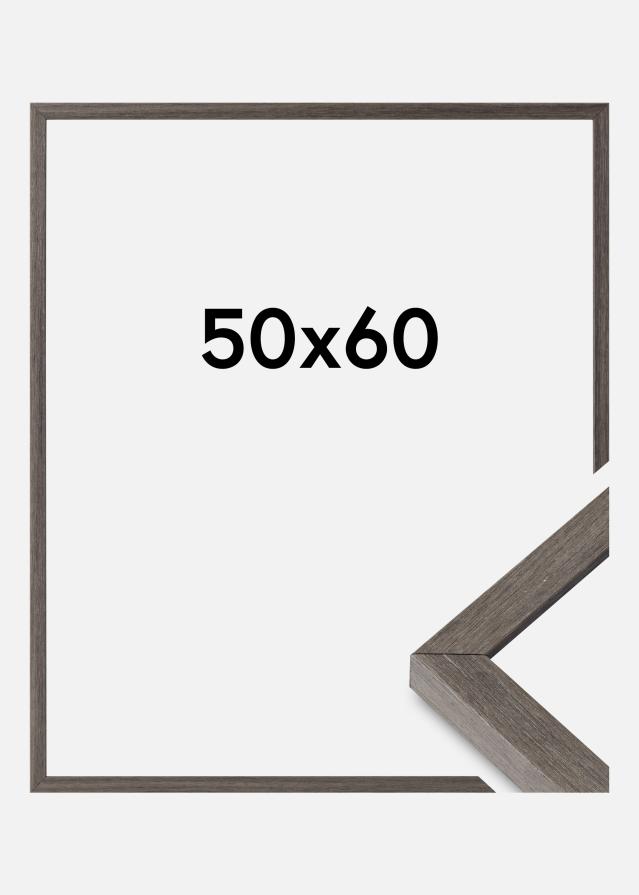 Marco Ares Vidrio Acrílico Grey Oak 50x60 cm