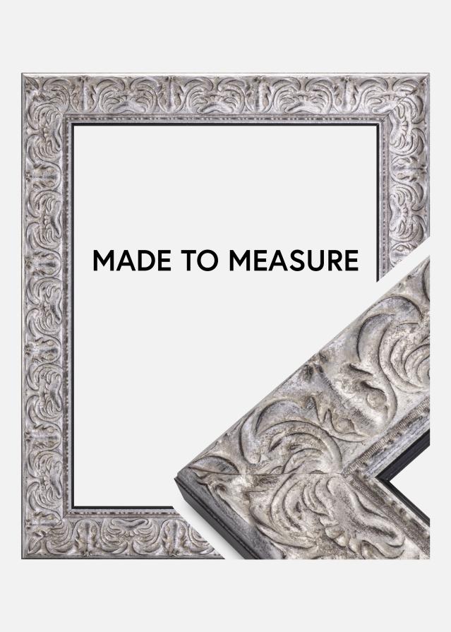 Marco Durham Plateado - Tamaño personalizable