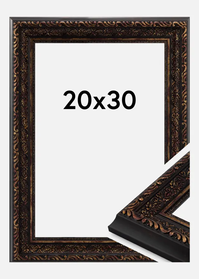 Marco Imperial Vidrio acrílico Oro 20x30 cm